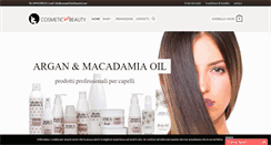Desktop Screenshot of cosmetichairbeauty.com