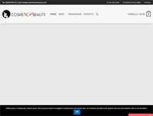 Tablet Screenshot of cosmetichairbeauty.com